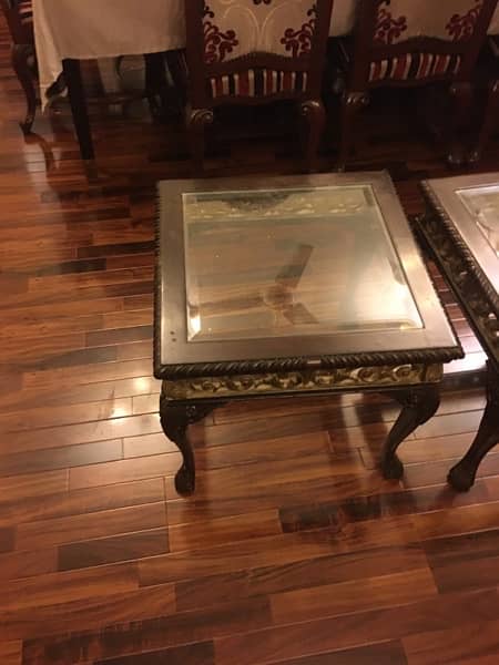 3 carvin table glass top best condition polish 9