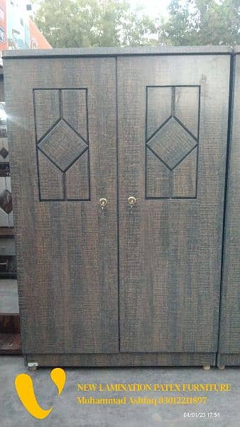 wardrobe cupboard Almari 2 door 17