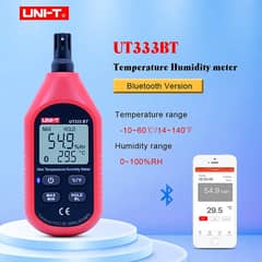 UT333BT UNI-T Mini Temp & Humidity Meters with Bluetootth Interface