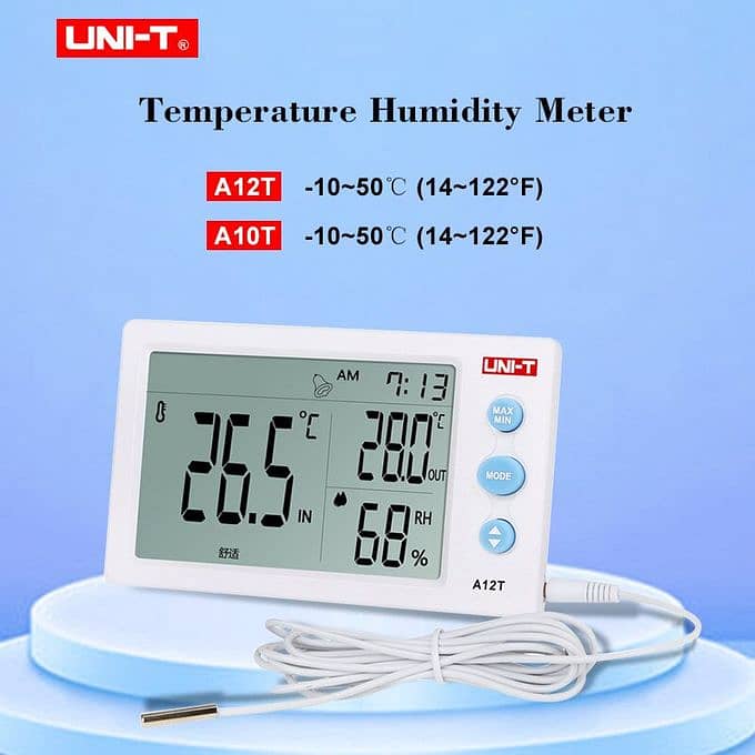 A12T	Temperature & Humidity Meter 0