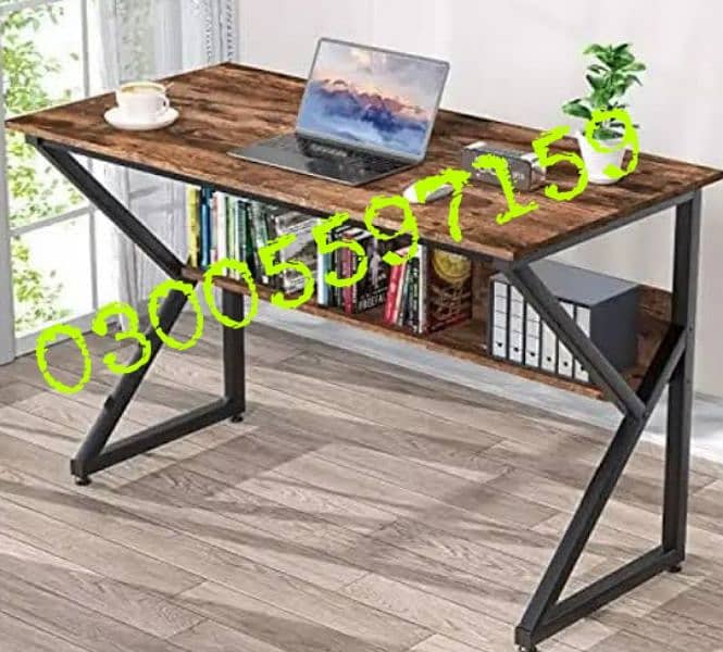 Office study table work desk metal used furniture sofa chair home work 14