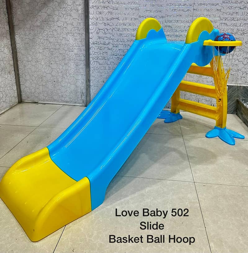 Kids Baby Slide 502 Climbers Play Structures Slide Indoor Outdoor Slid 0