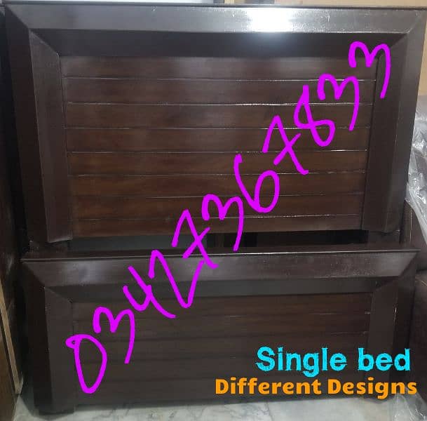 single bed double bed solid wood desgn dressing sofa home cafe hostel 5