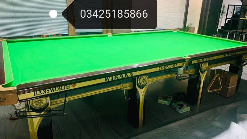Snooker Manufacturing company 14