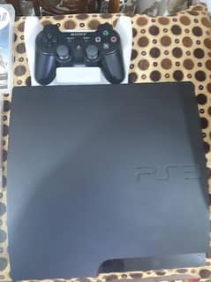 playstation 3 with game