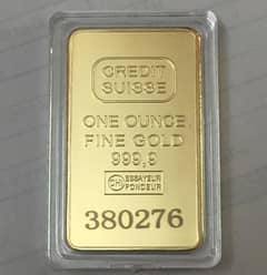 Imported Gold Bar Gold Bullion Business Gift Sealed Package