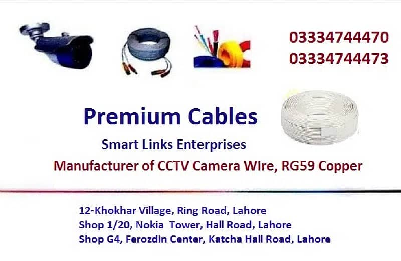 Premium Cables CCTV Wire Manufacturer 2