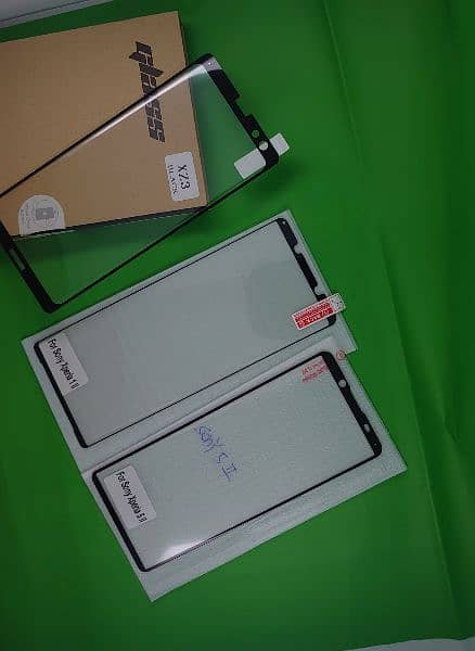 Sony Xperia XZ3, Xperia 5 mark ii Xperia 1 ii Glass Protector & Covers 7