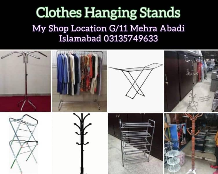 boutique hanging stand cloth hanging rack 6