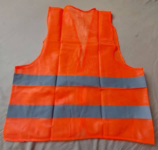 safety Jacket Blue Red Yellow and orange Colour 2