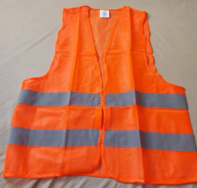 safety Jacket Blue Red Yellow and orange Colour 3