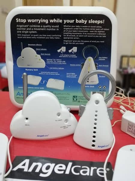 Angelcare Baby Monitor \ Sound and Movement Monitor, Imported 2