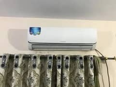 Kenwood 1.5 ton inverter AC heat and cool in genuine conditioِn 0