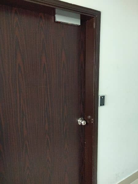 Digital keypad pin code card password electronic automatic door lock 1