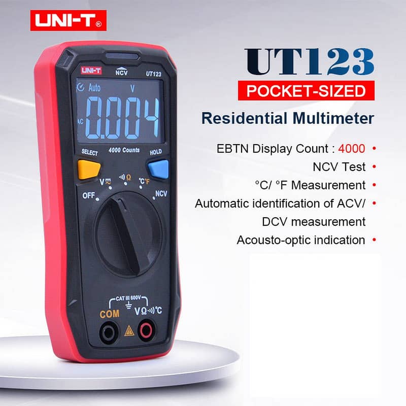 UT123 UNI-T Digital Multimeter 0