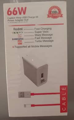 66 watt power adapter redmi, oppo, 1plus, Samsung, mi