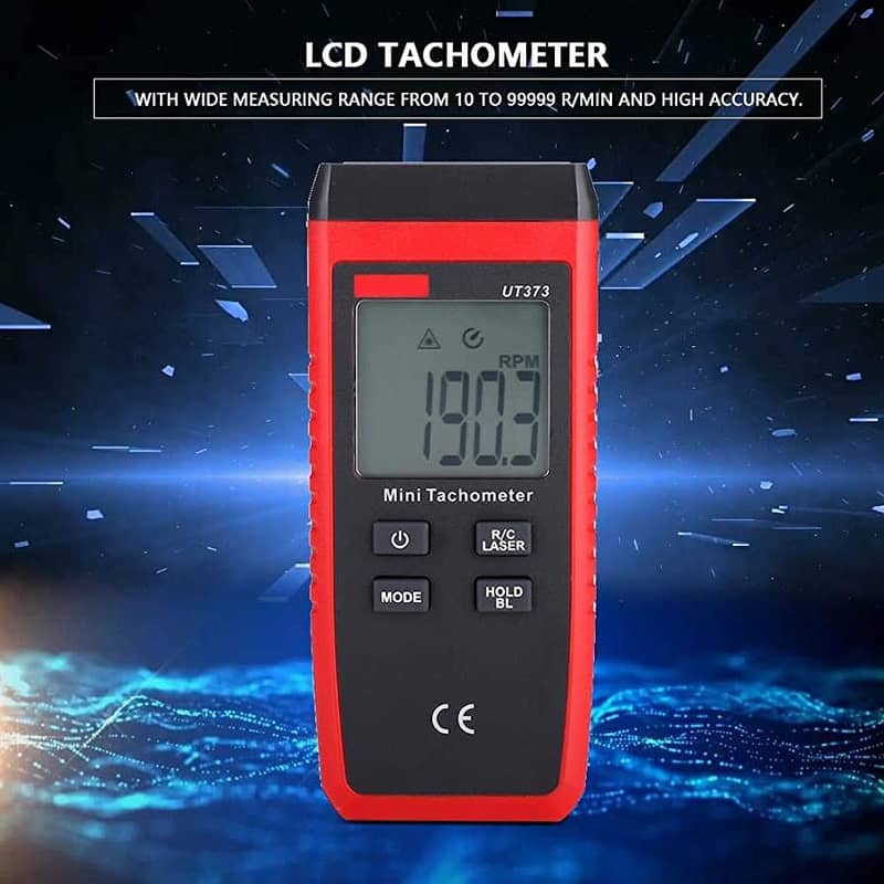 UT373 UNI-T Digital Mini Tachometer/RPM Laser Type 1