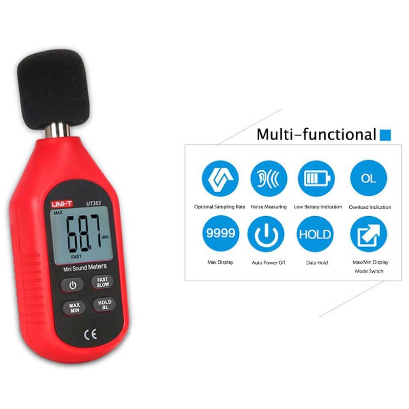 UT353 UNI-T Digital Mini Sound / Noise Meter 2