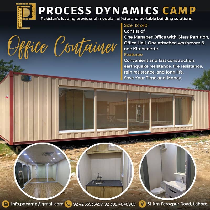 prefab structure container office portable toilet porta cabin cafe con 5