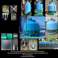 cooling towers all types new and spare parts available