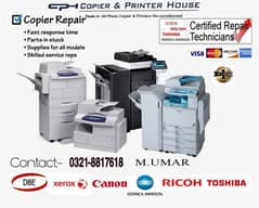 Photocopy machine and Printer sell and provide services