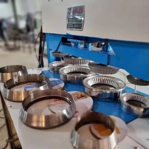 4 DIE Disposable Plates Making Machine | High Speed Plates Making 4