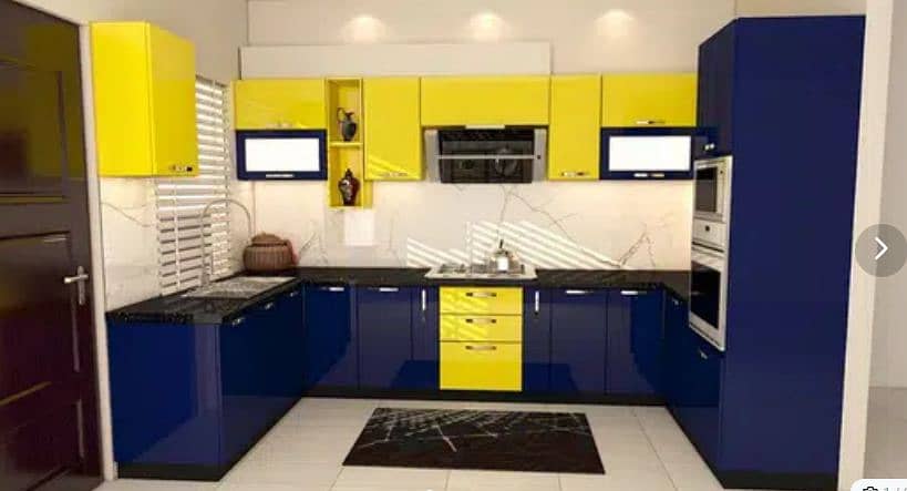 ham sarai type ki  kitchen cabinets banatai hain batot hi low cost mai 0