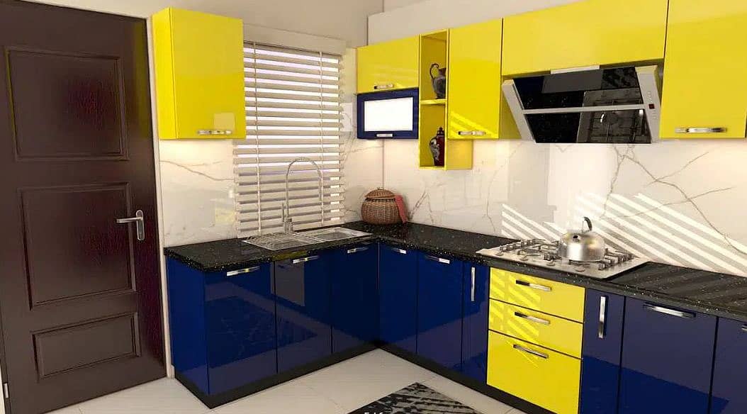 ham sarai type ki  kitchen cabinets banatai hain batot hi low cost mai 10