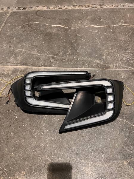 Honda Civic 11th Gen LED Fog Lamps Cover 0