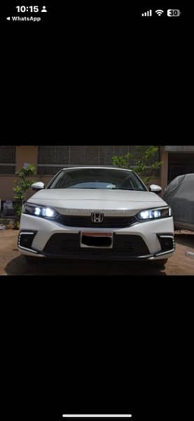 Honda Civic 11th Gen LED Fog Lamps Cover 6