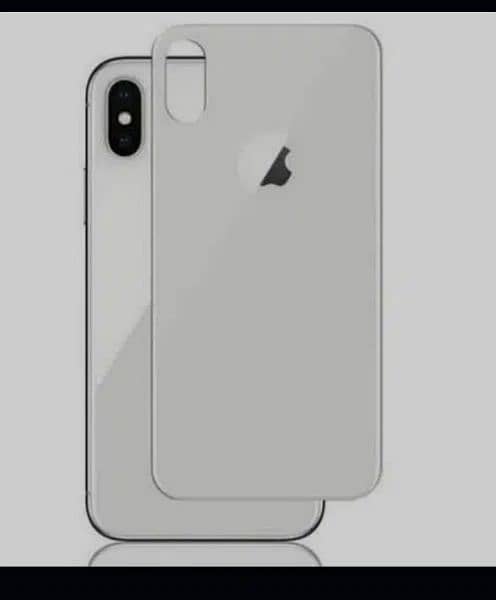 iphone X or Xs Back glass white colour 0