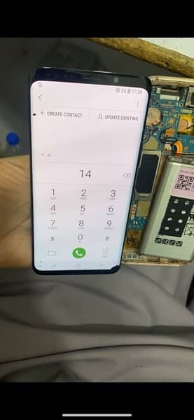 Samsung dotted orgnal doted s10,plus,s9,plus,s8,plus orgnal LCD 1