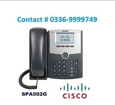 Cisco SPA-502 VOIP IP Phone 7900 | polycom VVX411 VVX310 VVX501 VOIP 1