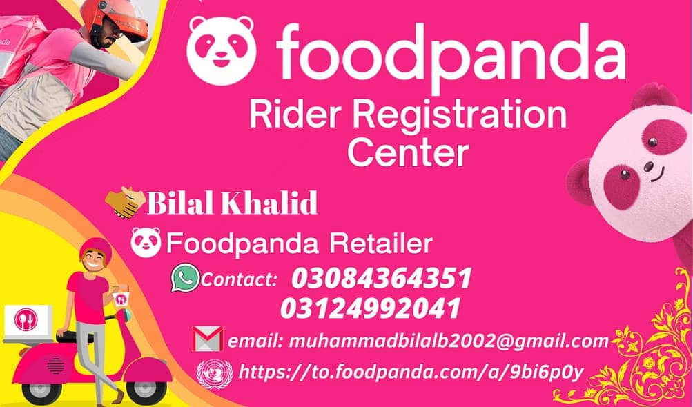 Foodpanda Rider in Lahore 2
