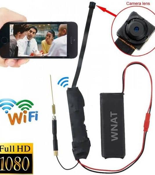 Wifi wireless Strip Camera , 2mp 1080p Battery  backup Full HD Cctv 0