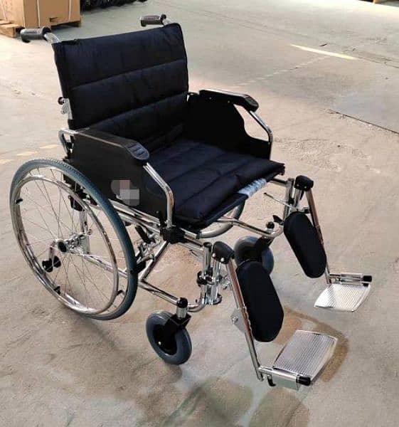 Wheelchair Foldable | wheel Chair High Quality New & Used | in Karachi 3
