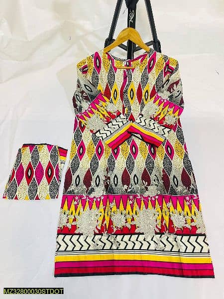 2 piece stitched dresses lawn fabric 4