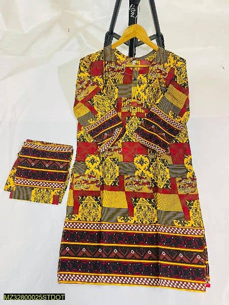 2 piece stitched dresses lawn fabric 7