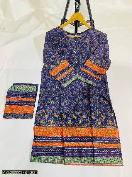 2 piece stitched dresses lawn fabric 9