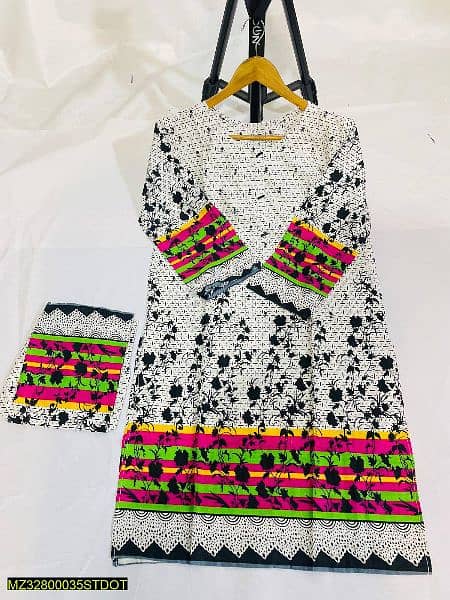 2 piece stitched dresses lawn fabric 10
