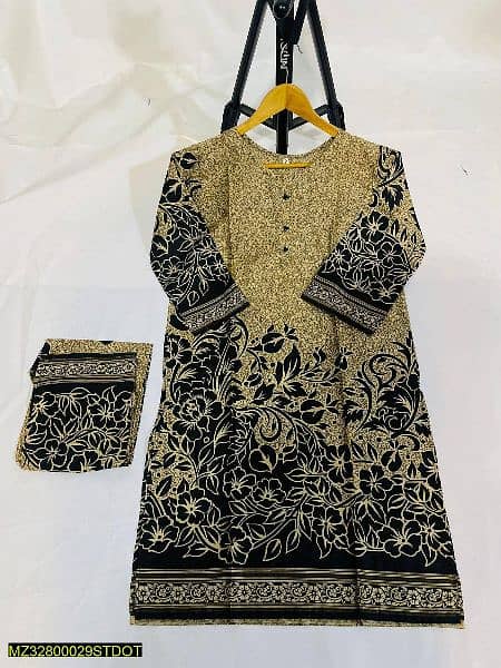 2 piece stitched dresses lawn fabric 13