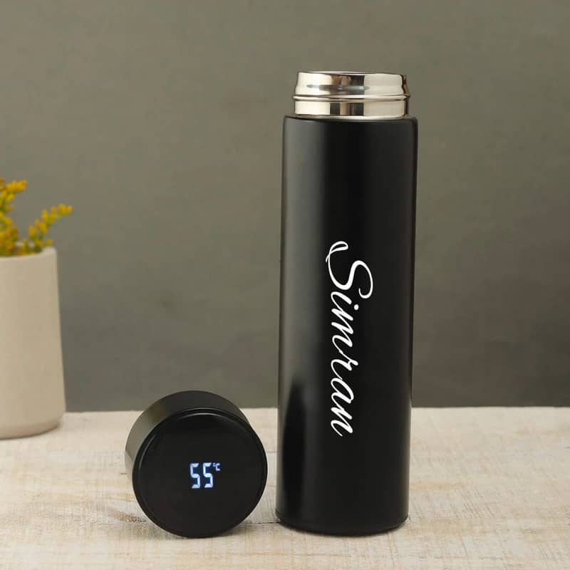Name Customize Smart Water Bottle 1