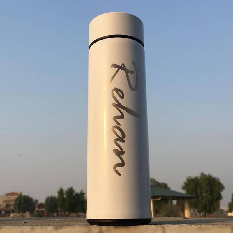 Name Customize Smart Water Bottle 4