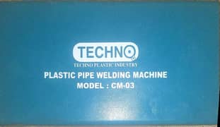 I am selling plastic pipe welding machine model CM-03 0