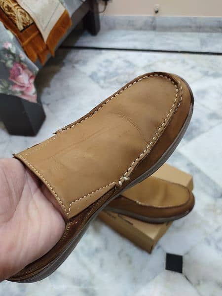 Bata leather shoes new size 8" 3