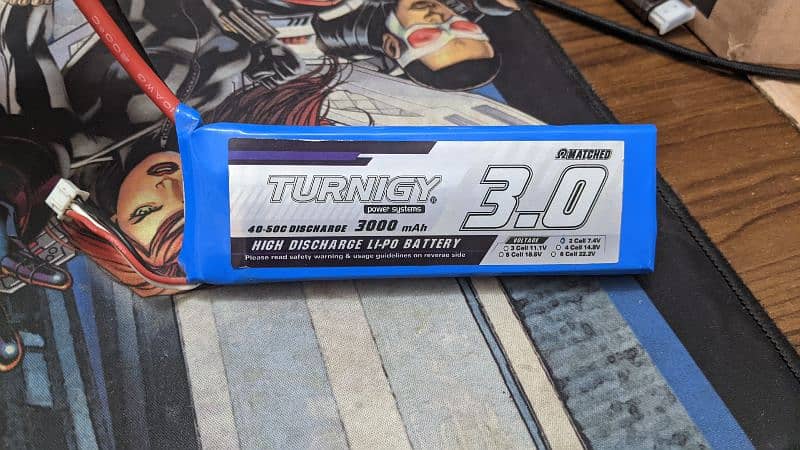3000Mah Lipo battery (7.4v) 1