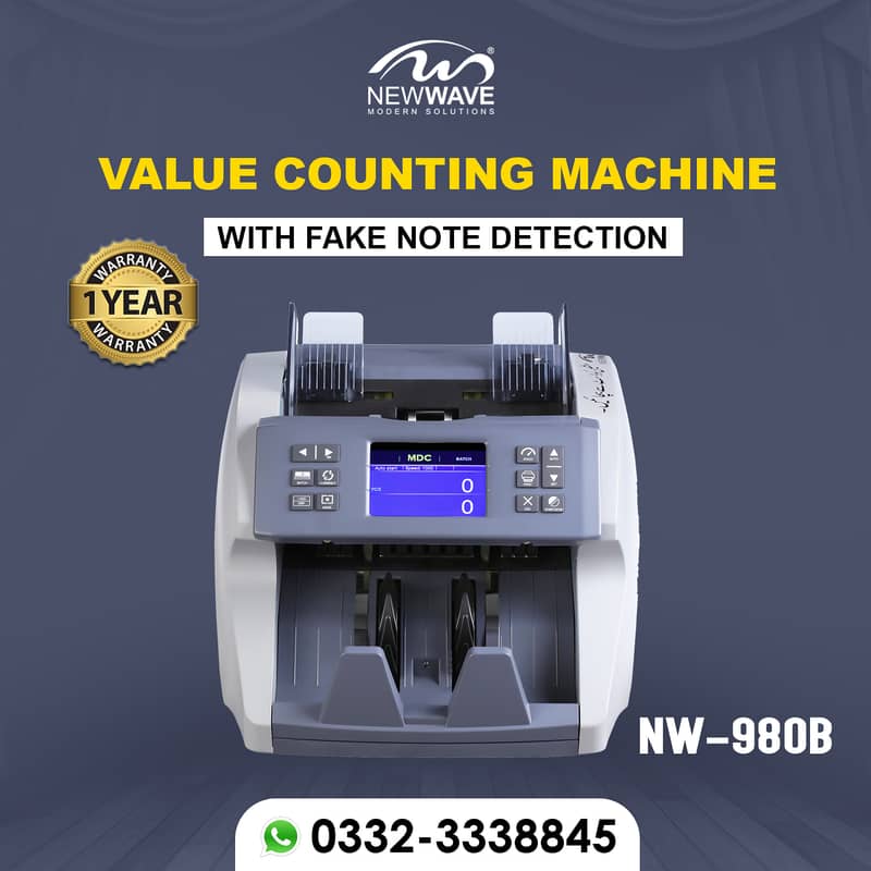 cash fake money counting till billing machine NW-728,safe locker 8