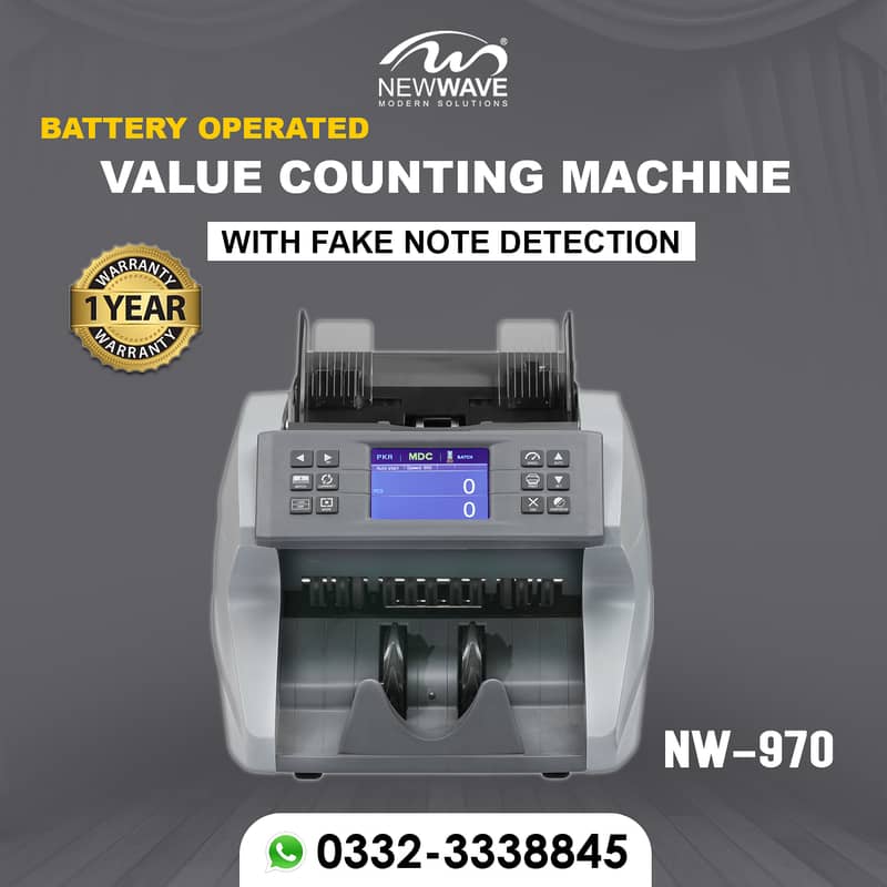 cash fake money counting till billing machine NW-728,safe locker 9