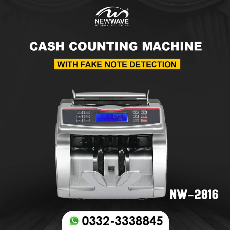 cash fake money counting till billing machine NW-728,safe locker 11