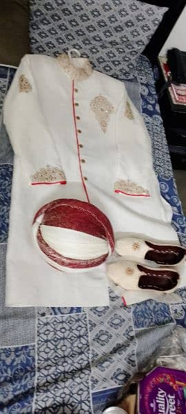 Neat and clean condition sherwani 1